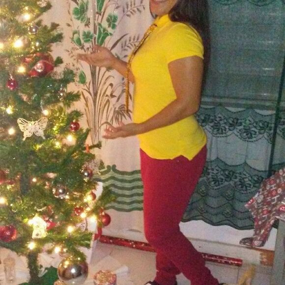 Yellow polo top   - Picture 4 of 7